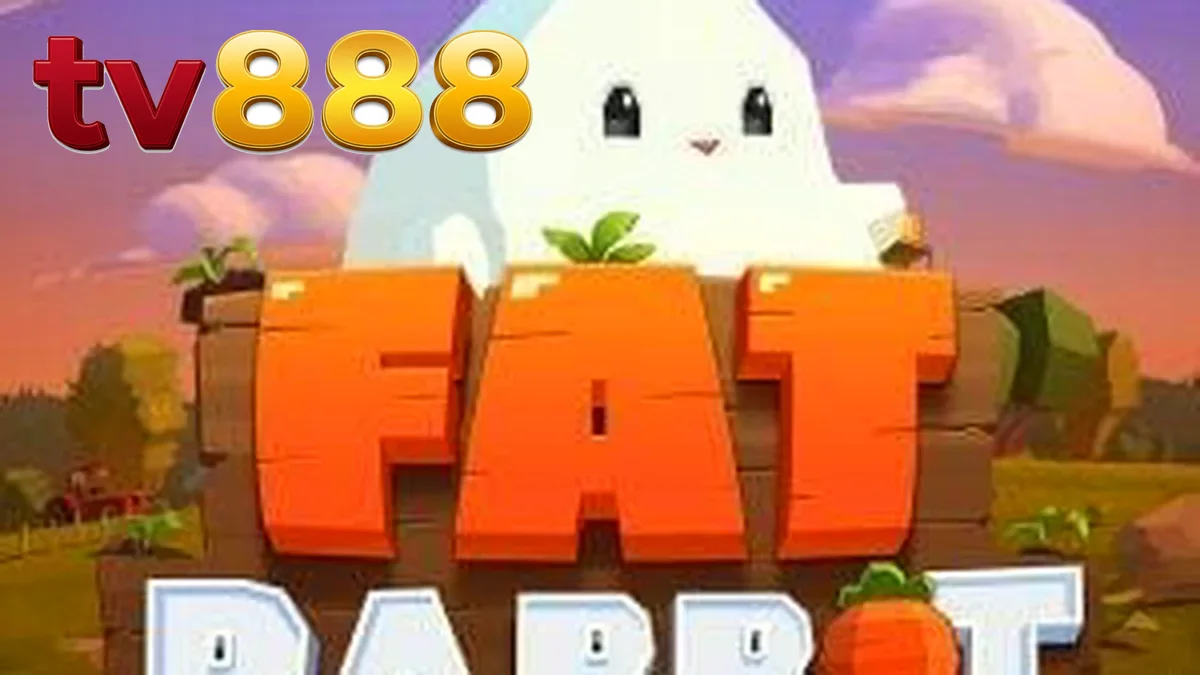 Tampilan visual slot Fat Rabbit dengan estetika kartun retro