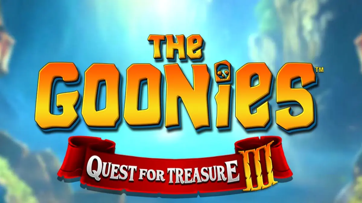Tampilan visual slot The Goonies Quest for Treasure 3 dengan tema petualangan bajak laut